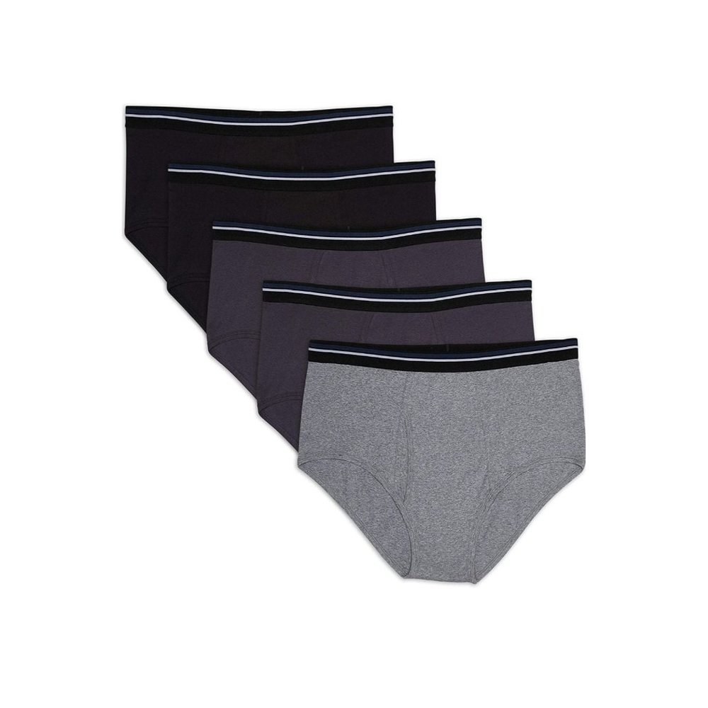 Tag - Free Briefs For Men's Multicolors 5 Pack - Picture 3 of 3